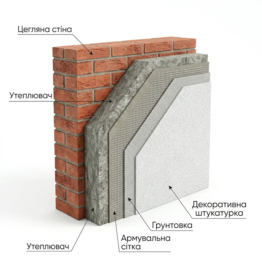 Мокрий фасад